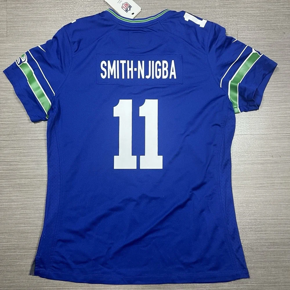 Nike Seattle Seahawks Jaxon Smith-Njigba Womens Throwback Game Jersey 2XL NWT - Picture 2 of 4